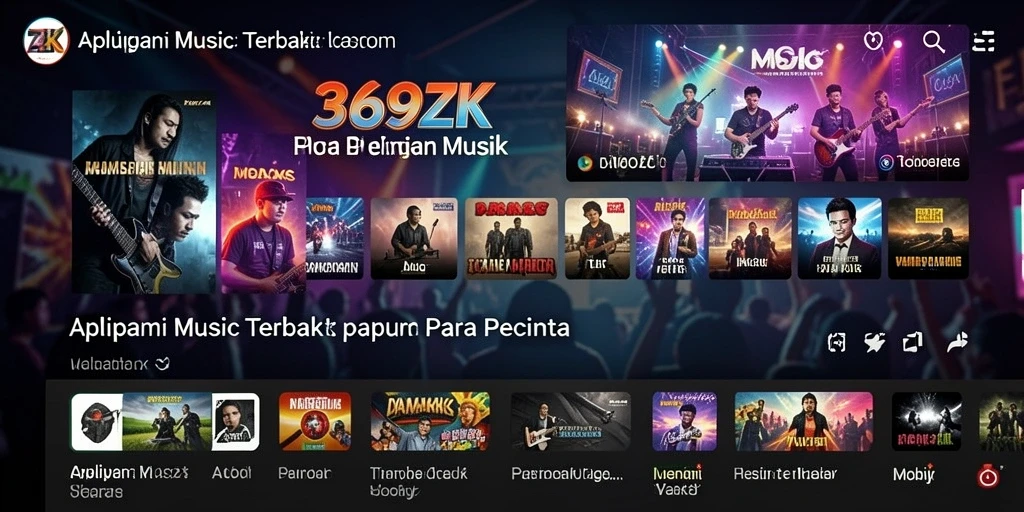 Tampilan menarik dari gameplay musik di 369ZK
