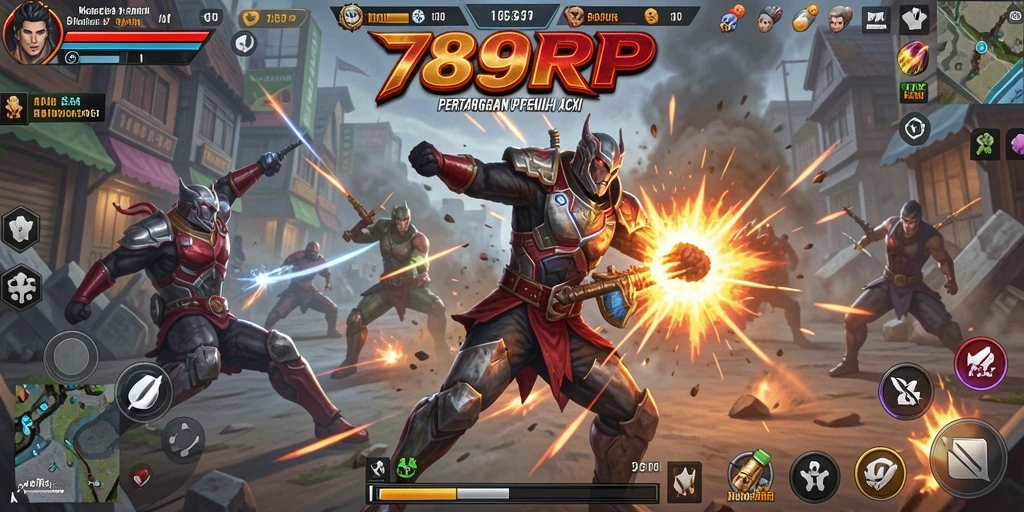 Tampilan permainan dari 789RP yang intens dan dinamis.