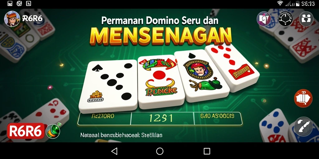 Tampilan gameplay R6R6 yang seru dan menarik.